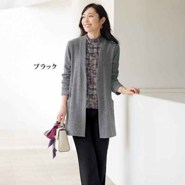 カットソーソフトタッチパンツ 股下73cm 大きいサイズ M L LL 3L