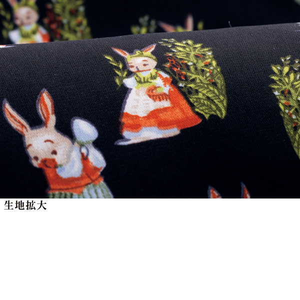 リブ使いプリントブルゾン