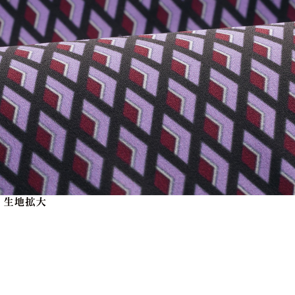 幾何学柄シャツブラウス