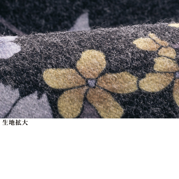 パネルプリント花柄チュニック