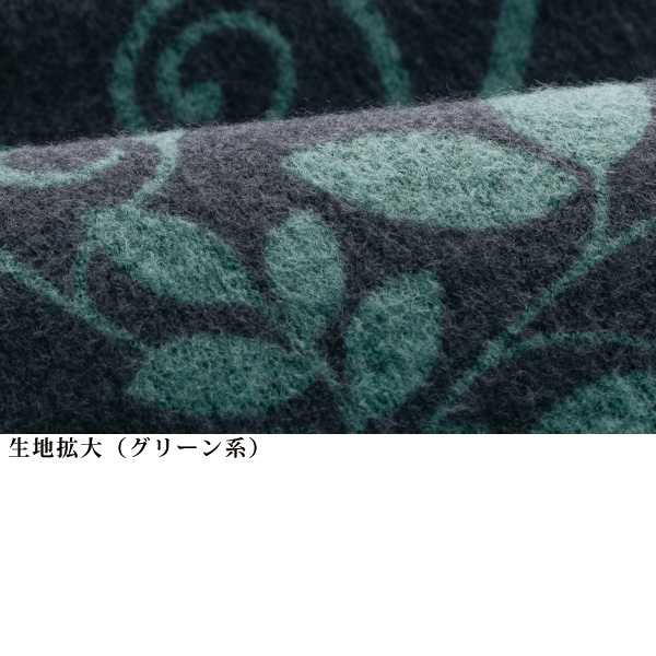 リーフ柄プリントロングプルオーバー