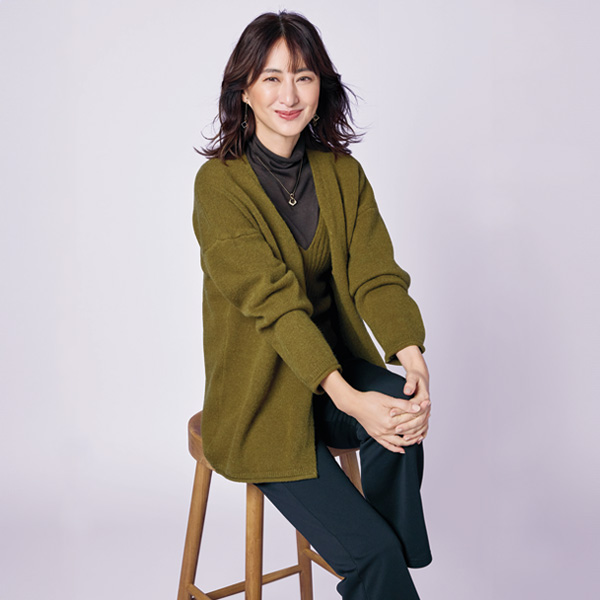 ニットベストアンサンブル