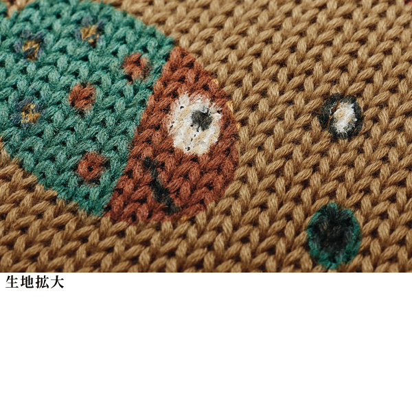 デザインニットベスト