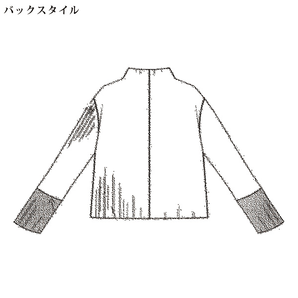 袖配色メロウカットソープルオーバー