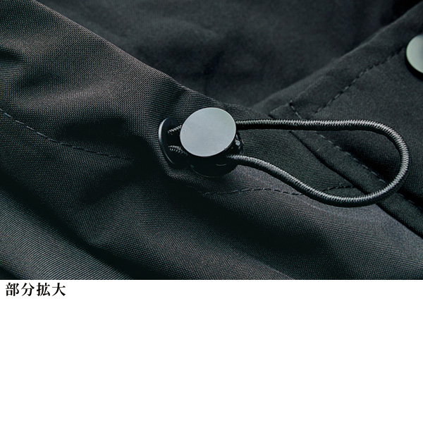 フード使いデザインジャケット