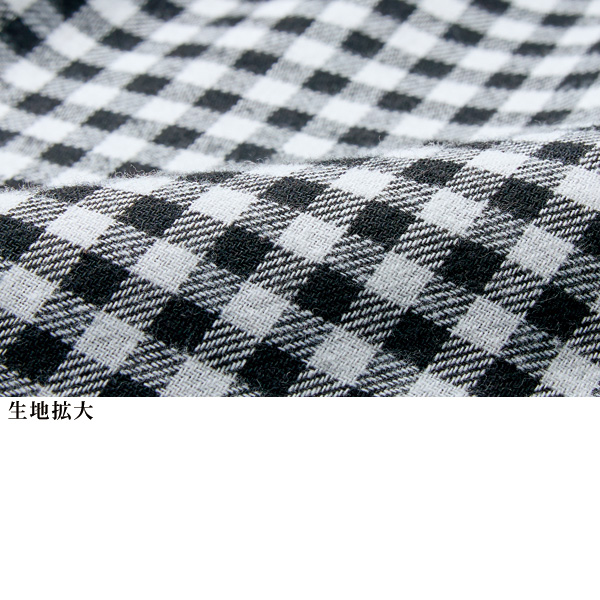 ギンガムチェック ギャザーチュニック