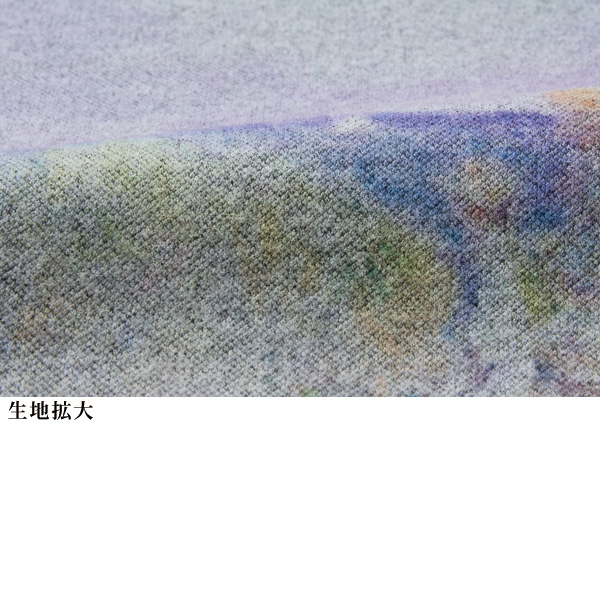 パネルプリントロングベスト