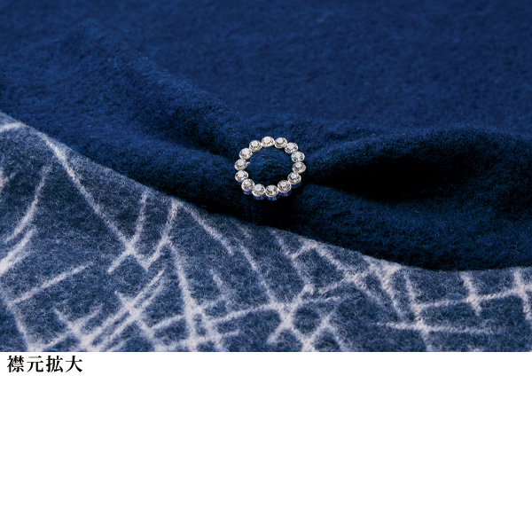 パネルプリント起毛チュニック