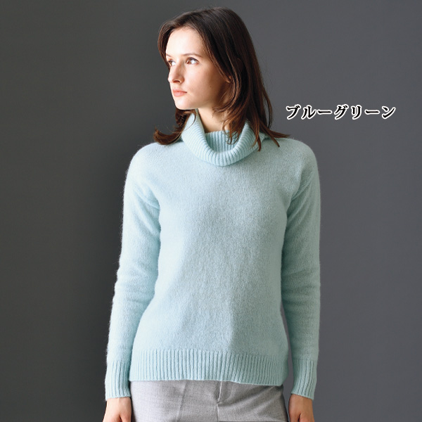 洗えるカシミヤ100％セーター