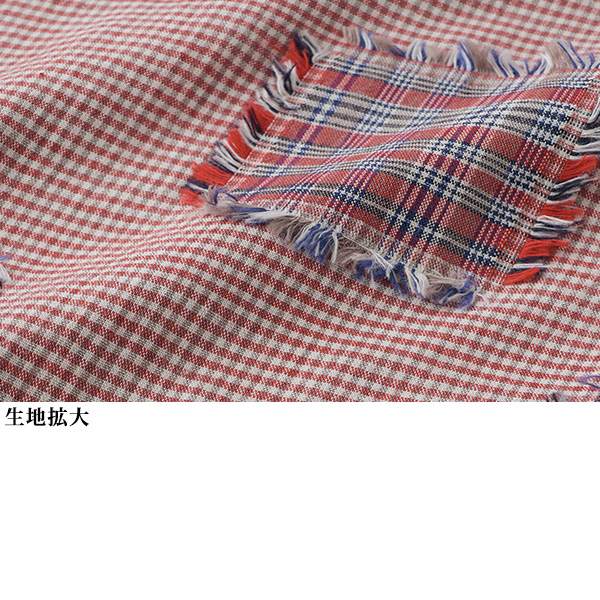 変わり織ブラウス