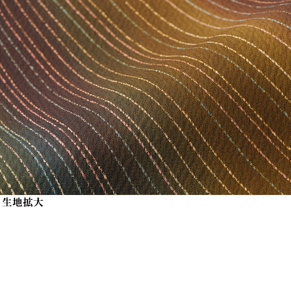 京友禅 多彩色使いプリントロングチュニック