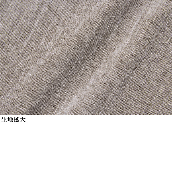 シャンブレーフリル襟ブラウス 大きいサイズ M LL 4L