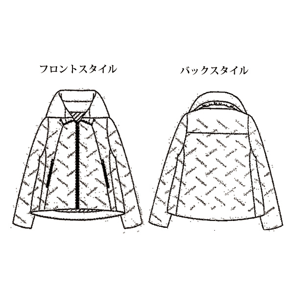 シームレス軽量ダウンジャケットコート