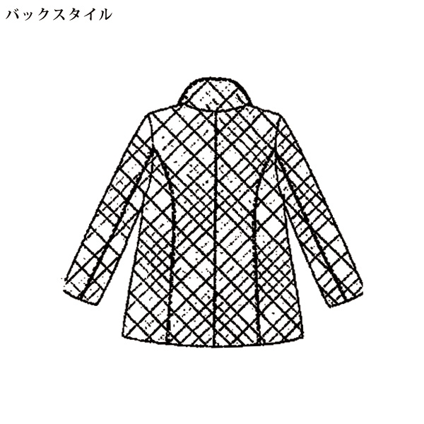 ピンソニック加工薄中わた裏プリントジャケット