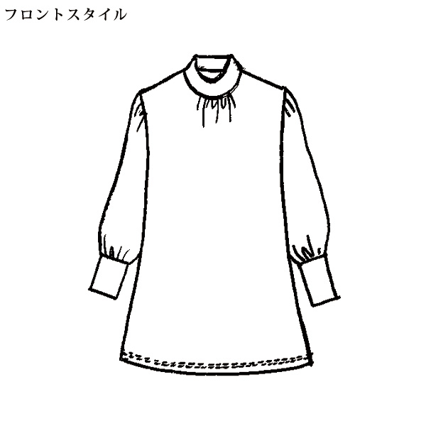 エアロウォーム プリントロングプルオーバー