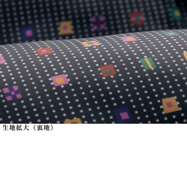 裏プリント配色キルトジャケット