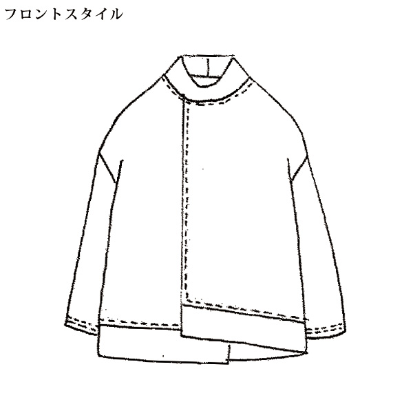 キルトジャカードプルオーバー