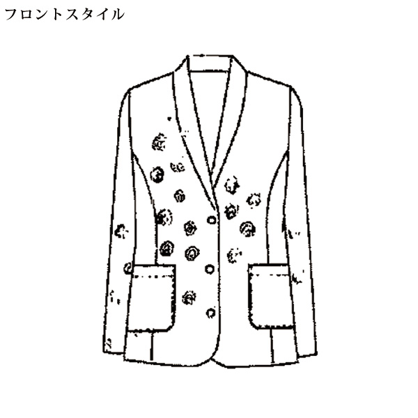 プリントエレガンスジャケット