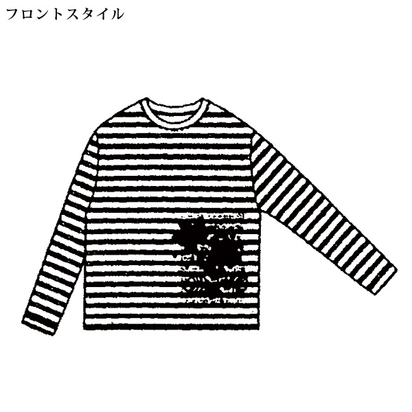 ボーダープルオーバー 大きいサイズ M LL 4L
