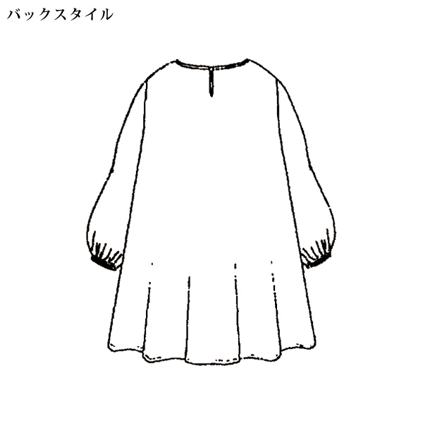 コーデュロイプリントブラウス 大きいサイズ M LL 4L