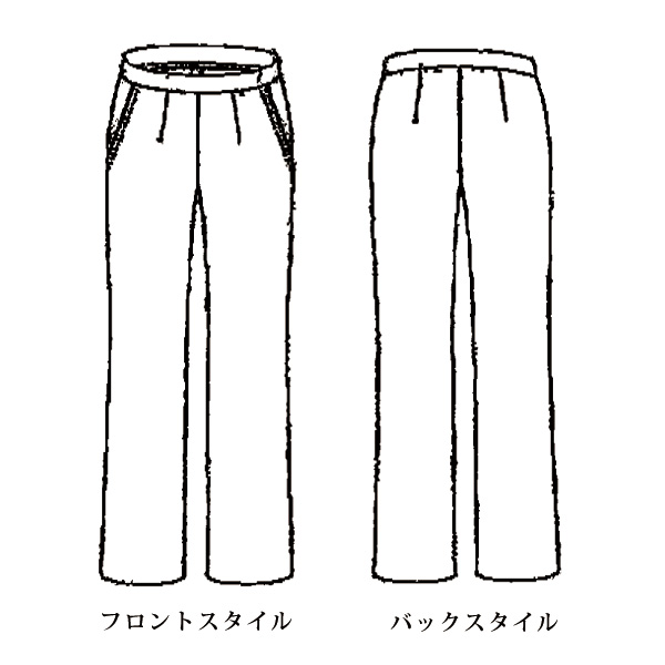 「ゼログ」セミブーツストレートパンツ 大きいサイズ M L LL 3L 4L