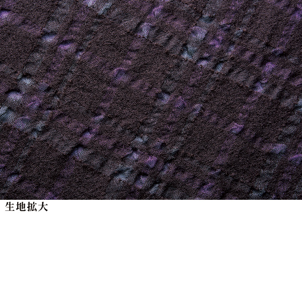 ウール混チェックベスト 大きいサイズ M LL 4L