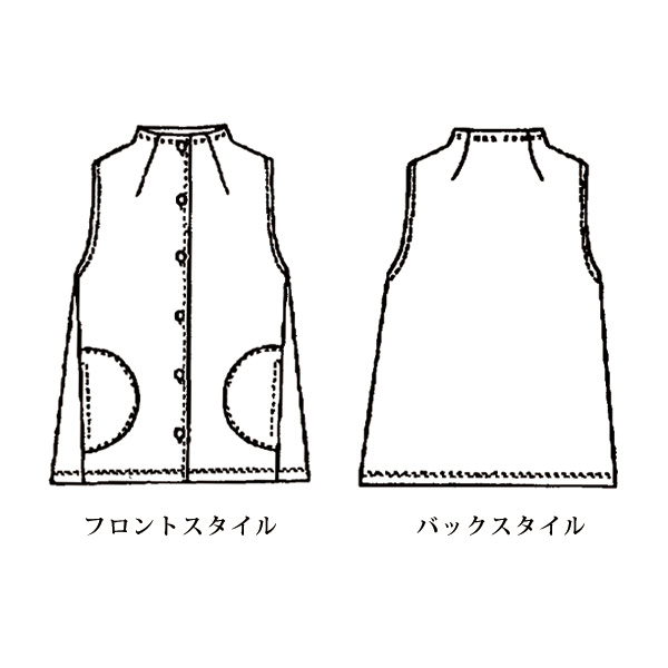 イタリア製生地使用ベスト 大きいサイズ M LL 4L