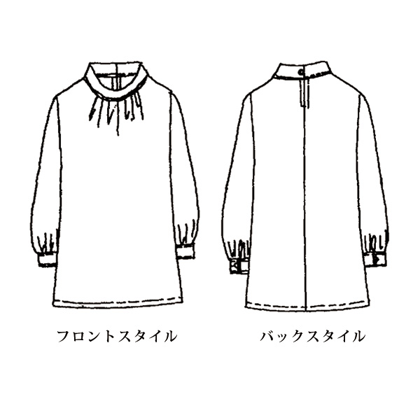 プリントブラウス 大きいサイズ M LL 4L