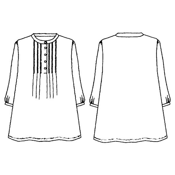 起毛ピンタックプルオーバー 大きいサイズ M LL 4L