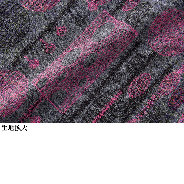 ミリオンホット ジャカードチュニック 大きいサイズ M LL 4L