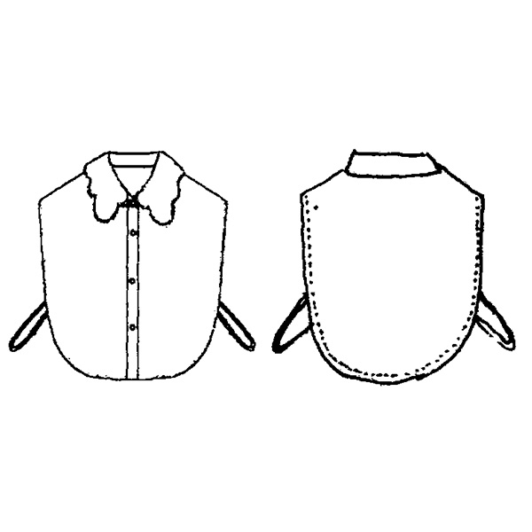 レース付け襟チュニック 大きいサイズ M LL 4L