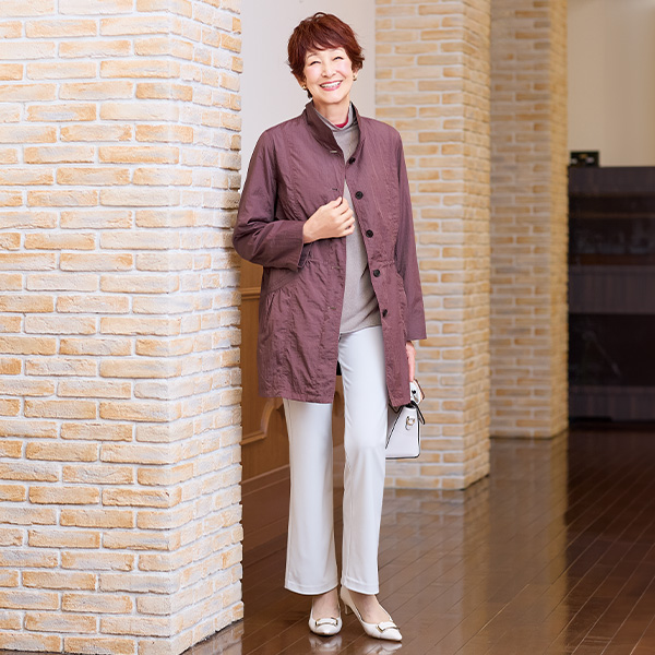 裏配色ニットプルオーバー 大きいサイズ M LL 3L