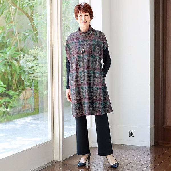 ゼログ セミブーツストレートパンツ 大きいサイズ M L LL 3L 4L