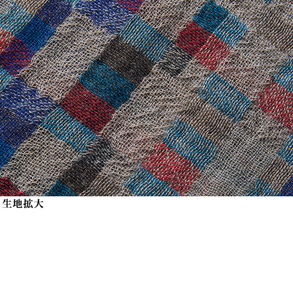 ウールガーゼピンタックブラウス 大きいサイズ M LL 4L