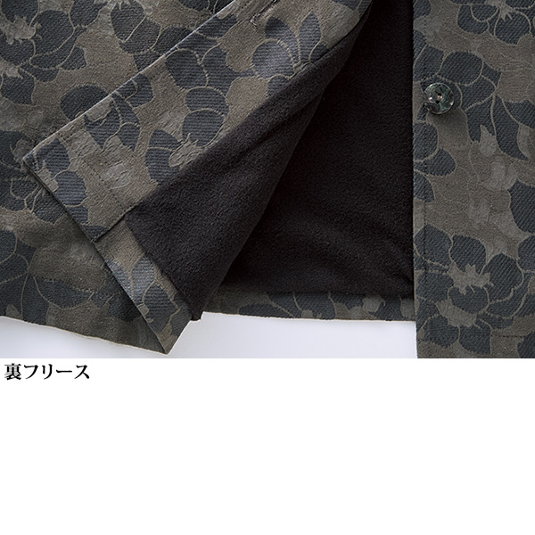 裏フリースジャカードベスト 大きいサイズ M LL 3L