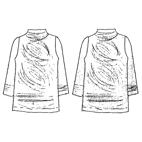 五泉ニットリーフ柄ジャカードセーター 大きいサイズ LL 4L