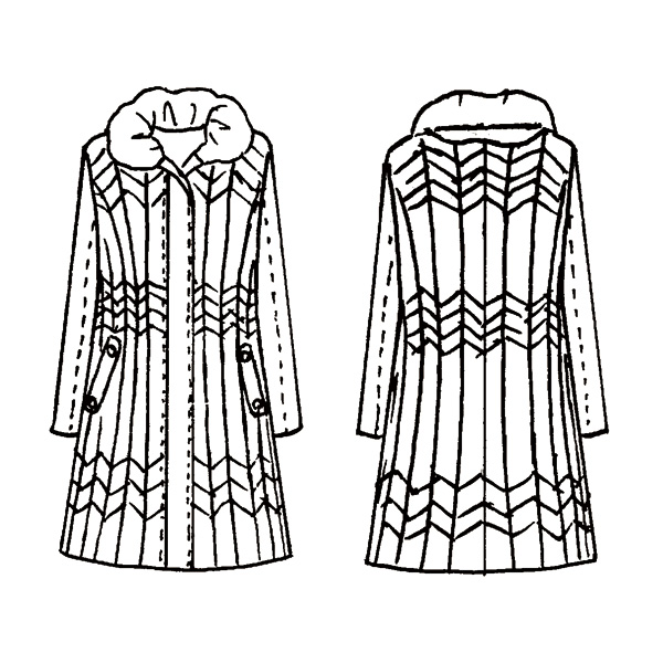 シルク100%ダウンコート