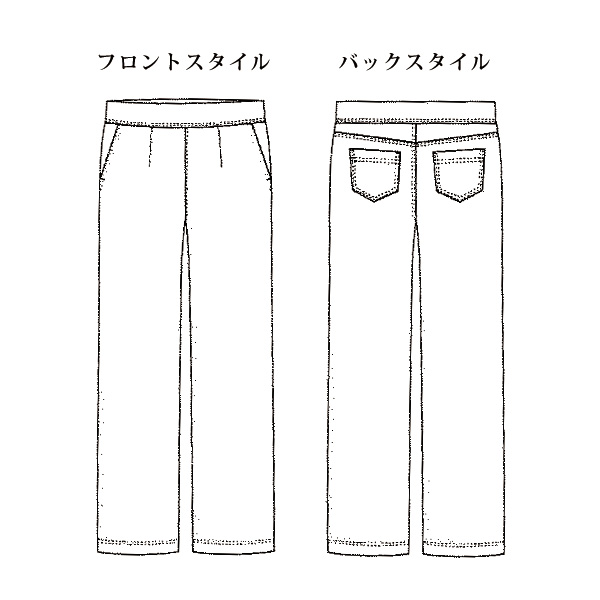 マシュマロタッチ裏ベロアワイドパンツ