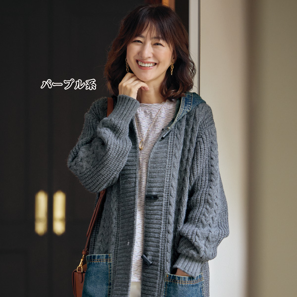 タックジャカードプルオーバー