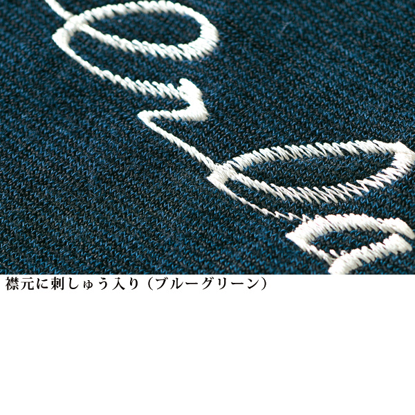 襟元刺しゅうデザインカットソープルオーバー