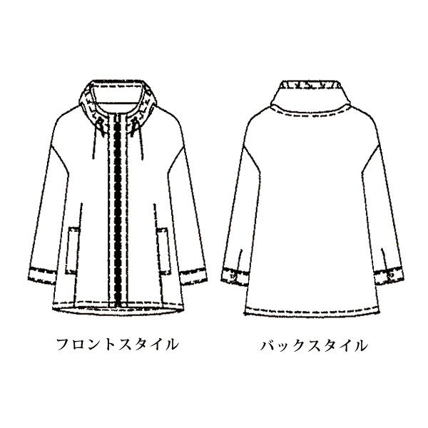 ふくれジャカードカットソー ブルゾンジャケット