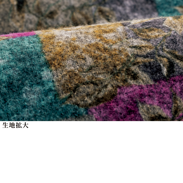 微起毛ハイネックプルオーバー