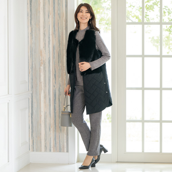 エコファー切替えロングベスト