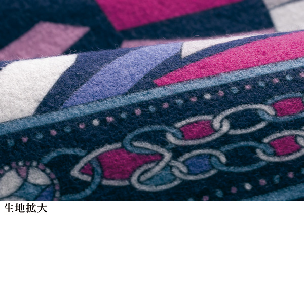 幾何学柄エレガンスチュニック