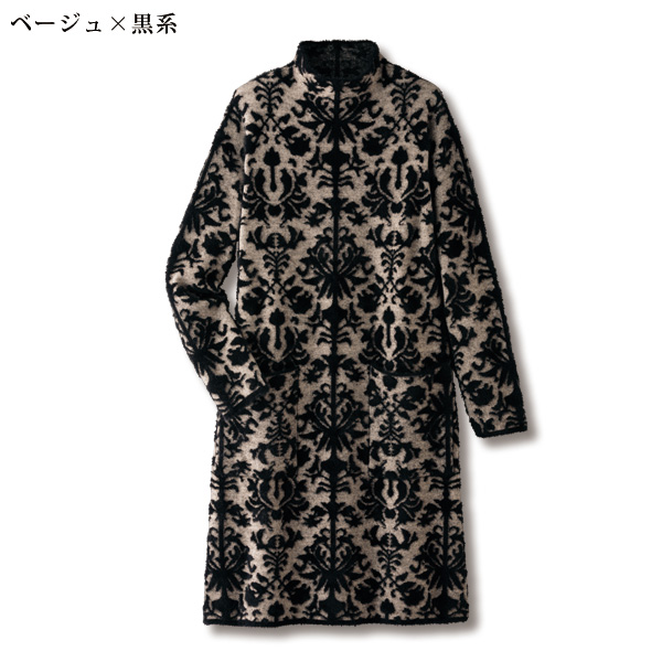 エレガンスシャギーニットワンピース