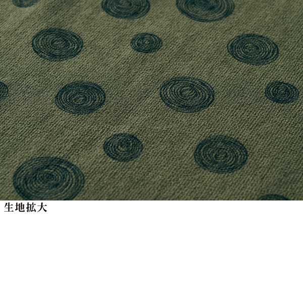 水玉柄ロングジャンパードレス