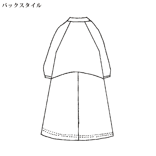 ストレッチフレアワンピース