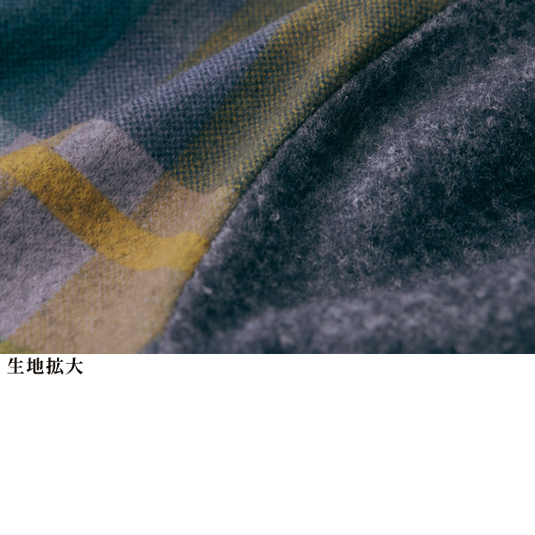 チェック柄カットソープルオーバー