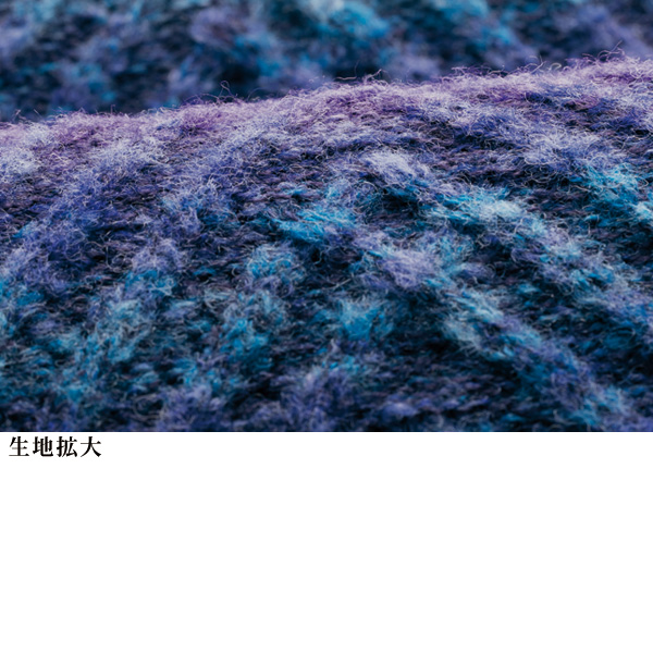 かすり使いセーター