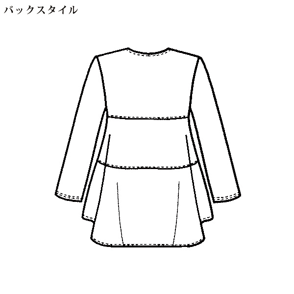 起毛ペプラムフレアジャケット